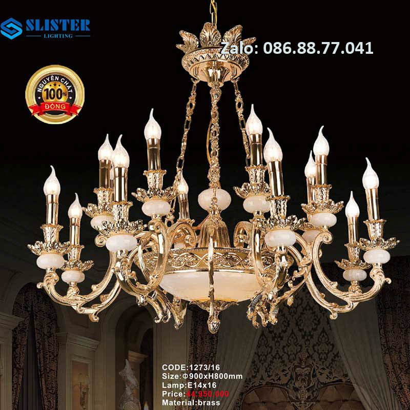 Đèn Chùm đồng 1273/16 1 den-chum-dong-1273-16