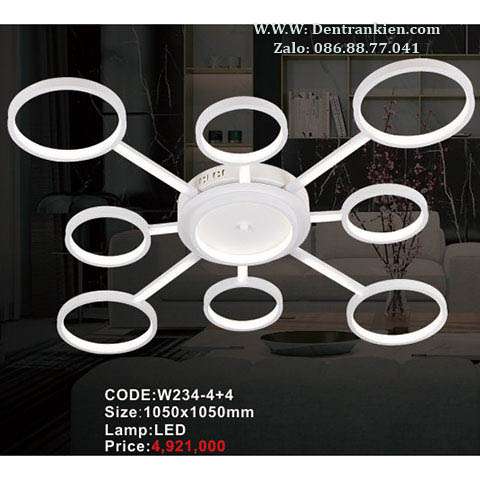 Đèn mâm hiện đại W234-4+4 1 den-mam-hien-dai-w234-44