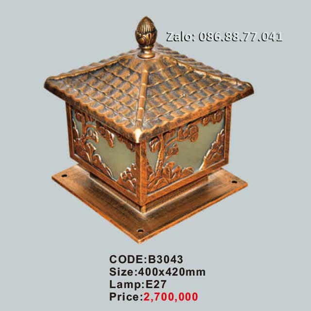 Đèn trụ cổng B3043 1 den-tru-cong-b3043
