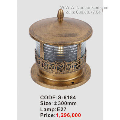 Đèn trụ cổng S-6184 1 den-tru-cong-s-6184