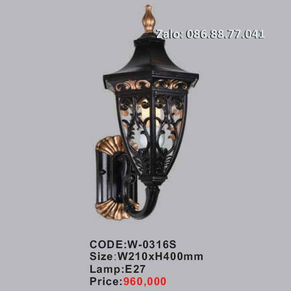 Đèn tường cổ điển W-0316S