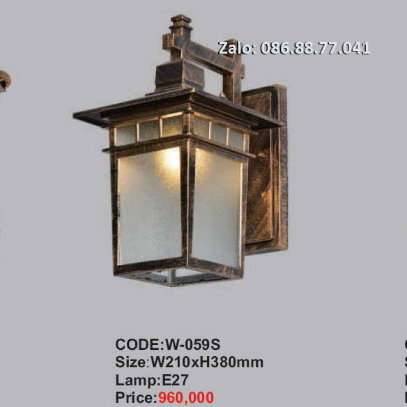 Đèn tường cổ điển W-059S