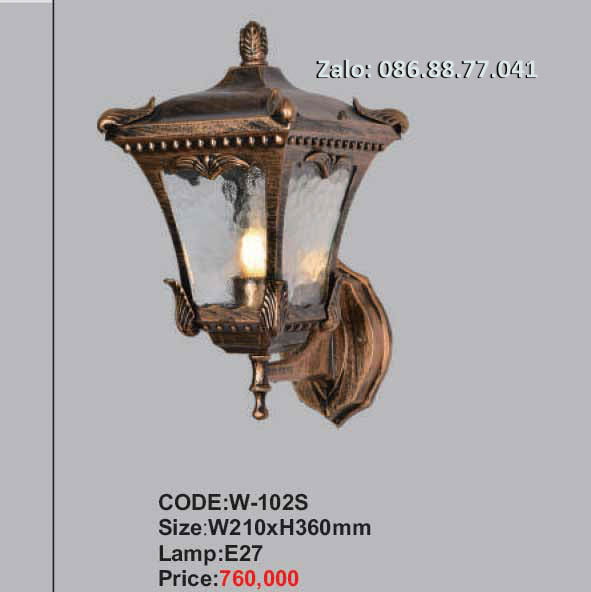 Đèn tường cổ điển W-102S