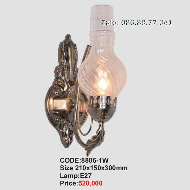 Đèn tường dầu cổ điển 8806-1W