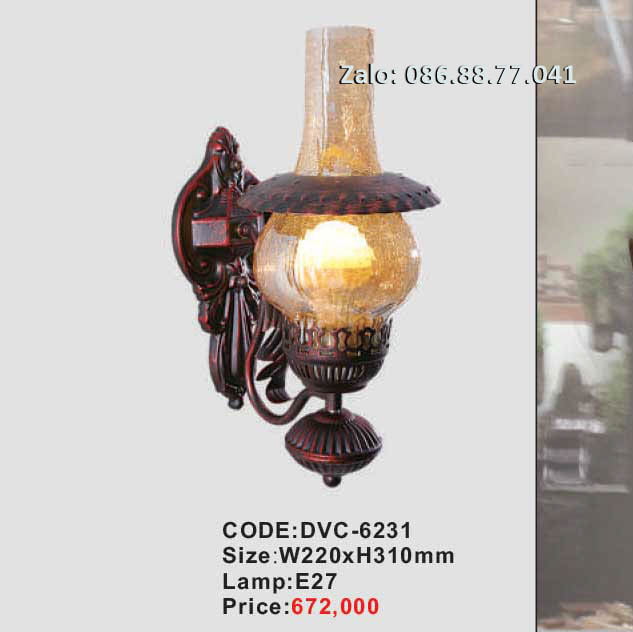 Đèn tường cổ điển DVC-6231