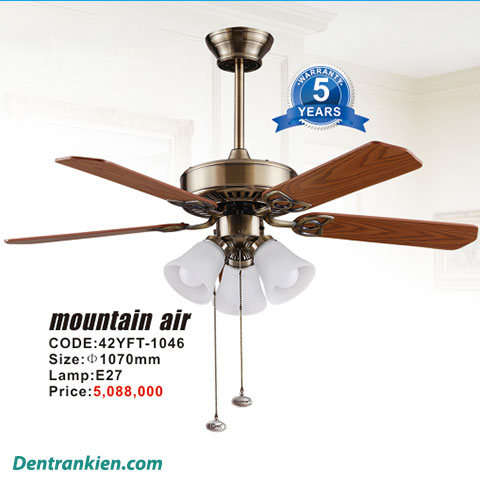 Quạt trần đèn 42YFT-1046 1 quat-tran-den-40yft-1046