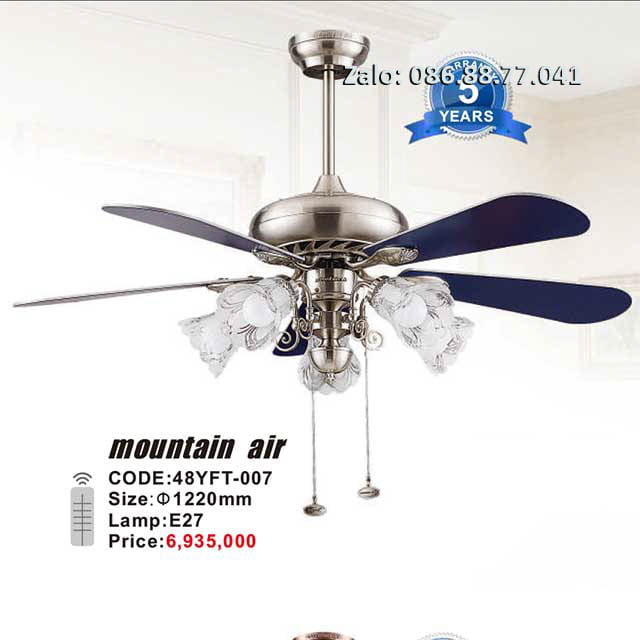 Quạt trần đèn 48YFT-007 1 quat-tran-den-48yft-007