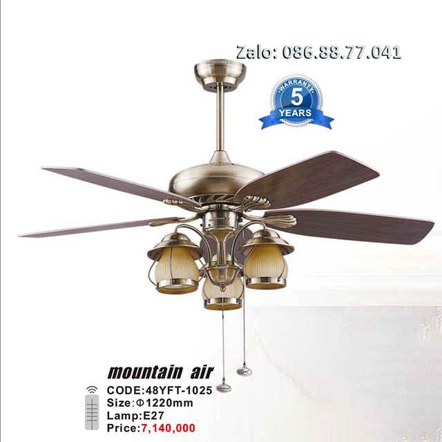 Quạt trần đèn 48YFT-1025 1 quat-tran-den-48yft-1025