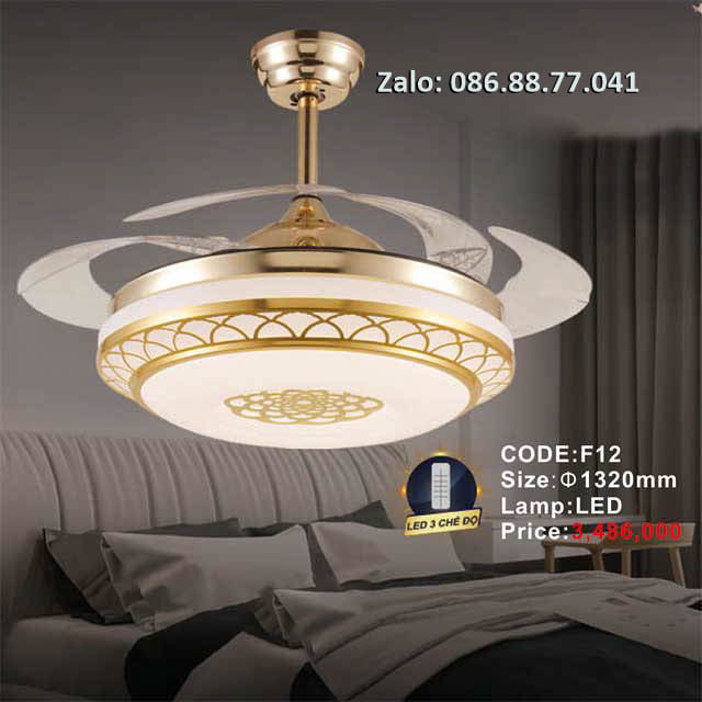Quạt trần đèn F12 1 quat-tran-den-f12