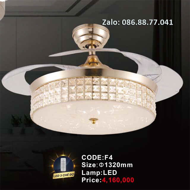 Quạt trần đèn F4 1 quat-tran-den-f4
