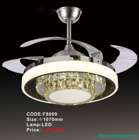 Quạt trần đèn cao cấp F8009 1 quat-tran-den-cao-cap-f8009