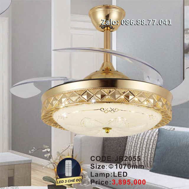 Quạt trần đèn JR2055 1 quat-tran-den-jr2055