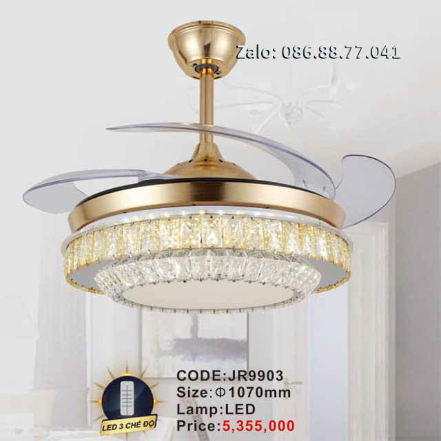 Quạt trần đèn JR9903 1 quat-tran-den-jr9903