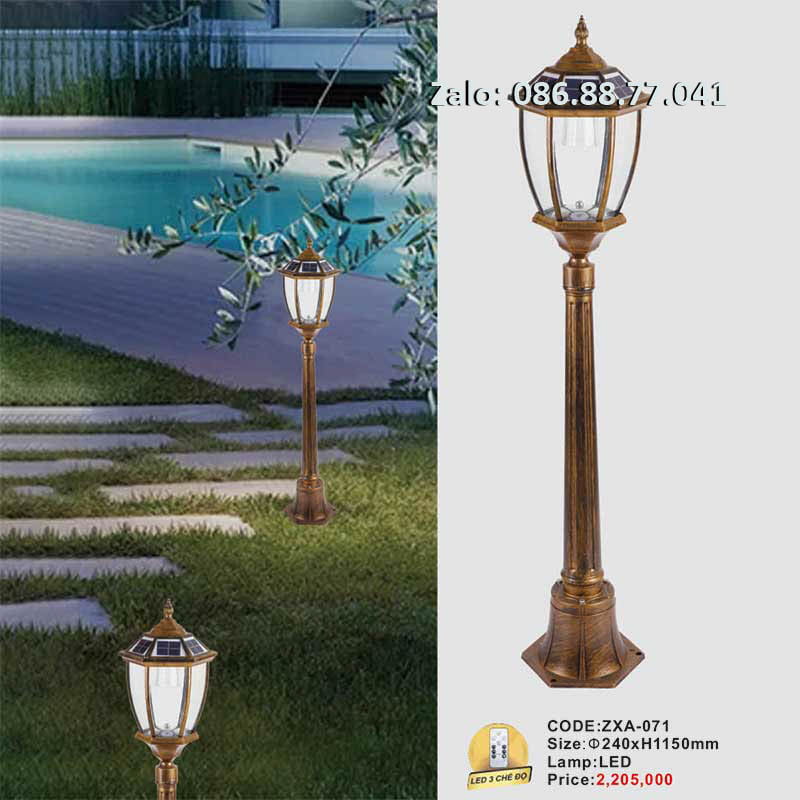 Đèn trụ sân vườn ZXA-071 1 den-tru-san-vuon-zxa-071