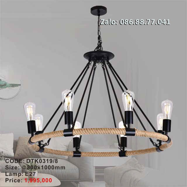 Đèn thả trang trí DTK0319/8 1 den-tha-trang-tri-dtk0319-8