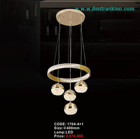 Đèn thả trang trí 1704-4+1 1 den-tha-trang-tri-1704-41