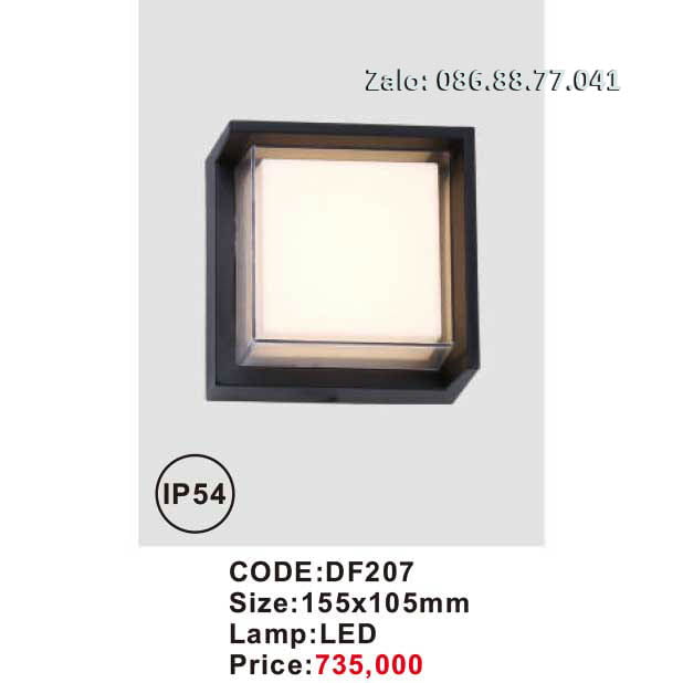 Đèn led hắt tường DF207