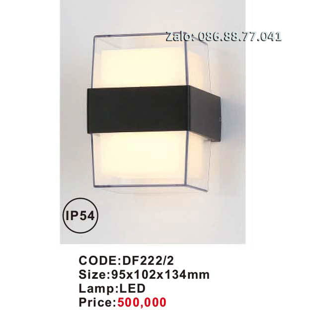 Đèn led hắt tường DF222/2 1 den-led-hat-tuong-df222-2