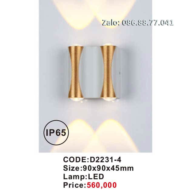 Đèn led hắt tường D2231-4 1 den-led-hat-tuong-d2231-4