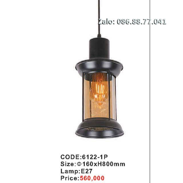 Đèn thả cổ điển 6122/1P 1 den-tha-co-dien-6122-1p