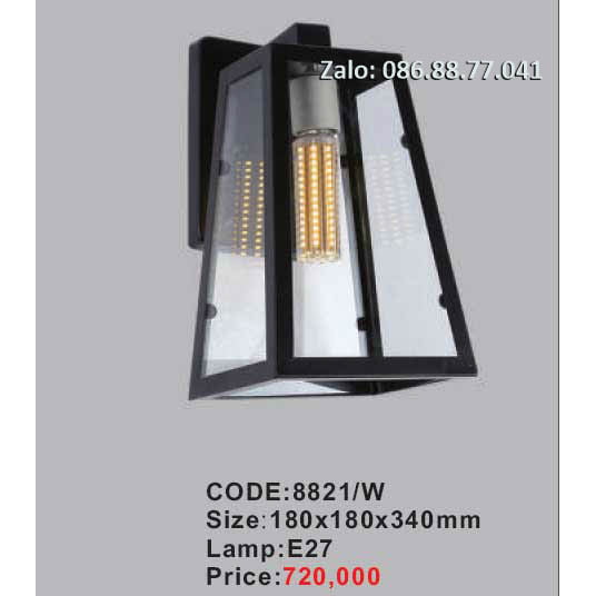 Đèn treo tường ngoài trời 8821/W