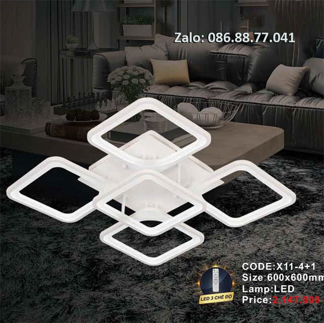 Đèn mâm hiện đại X11-4+1 1 den-mam-hien-dai-x11-41