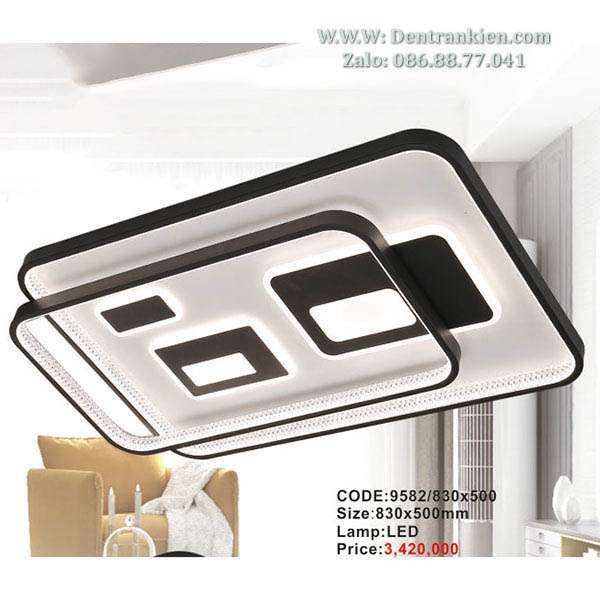 Đèn ốp trần hiện đại 9582
