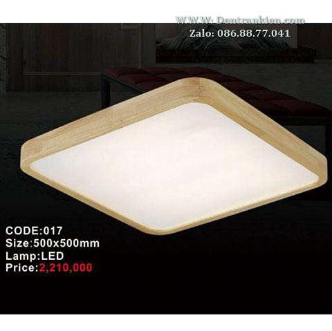 Đèn ốp trần gỗ 017 2 den-op-tran-go-017