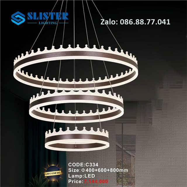 Đèn thả led 3 vòng C334 1 den-tha-led-3-vong-c334