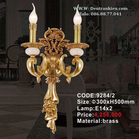 Đèn tường đồng đá 9284/2
