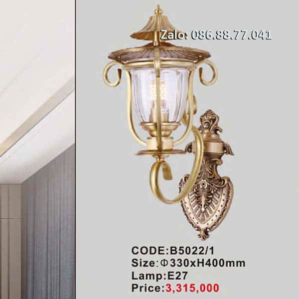 Đèn tường đồng B5022/1 1 den-tuong-dong-b5022-1