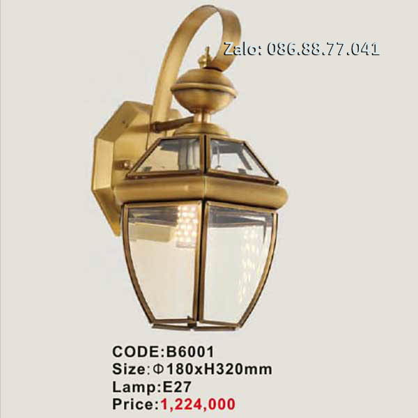 Đèn tường đồng B6001 1 den-tuong-dong-b6001