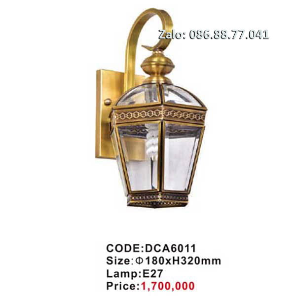 Đèn tường đồng DCA6011 1 den-tuong-dong-dca6011