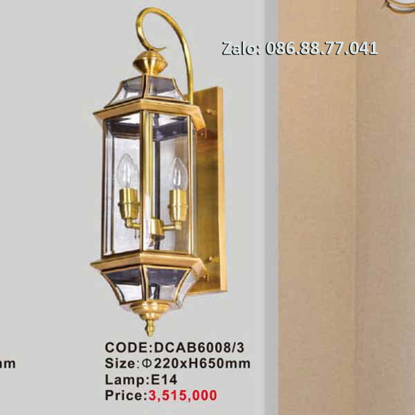 Đèn tường đồng DCAB6008/3 1 den-tuong-dong-dcab6008-3