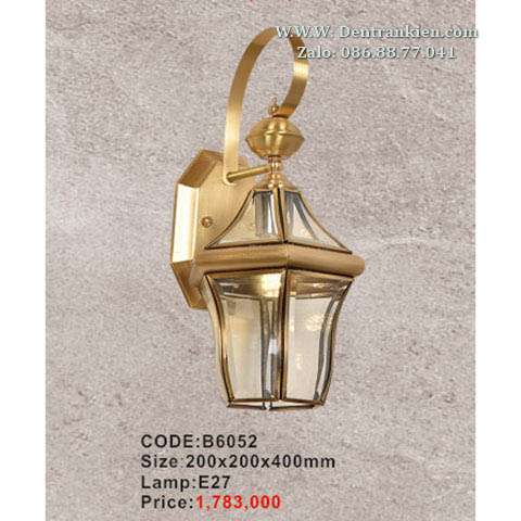 Đèn tường đồng B6052 1 den-tuong-dong-b6052