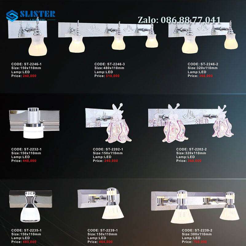 Đèn led soi gương giá rẻ