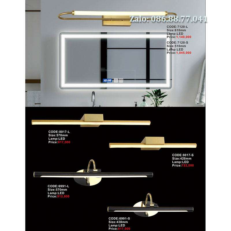 Đèn led rọi tranh hiện đại