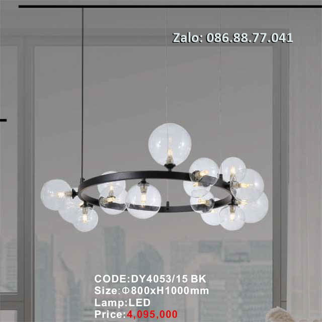 Đèn thả cao cấp DY4053/15BK 1 den-tha-cao-cap-dy4053-15bk