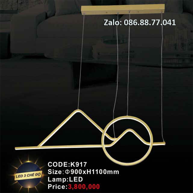 Đèn thả cao cấp K917