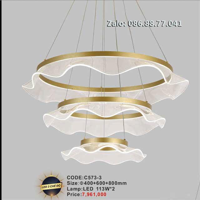 Đèn thả cao cấp C573-3
