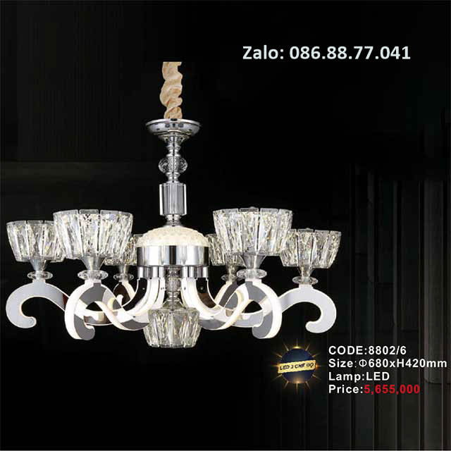 Đèn chùm Led trang trí 8802/6 1 den-chum-led-trang-tri-8802-6