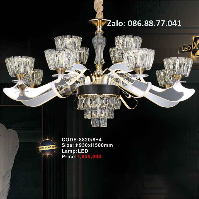 Đèn chùm Led 8820/12 1 den-chum-led-8820-12