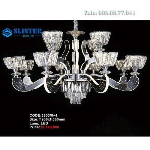Đèn chùm Led trang trí 8803/8+4 1 den-chum-led-trang-tri-8803-84