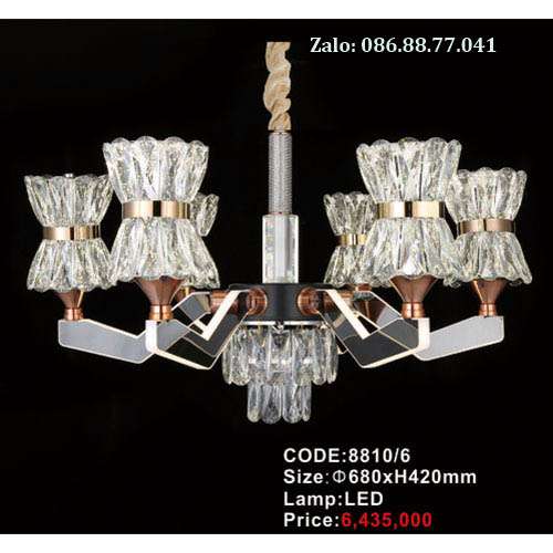 Đèn chùm Led trang trí 8810/6 1 den-chum-led-trang-tri-8810-6