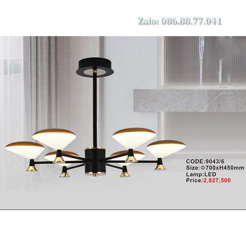 Đèn chùm led thả trần 9043/6 1 den-chum-led-tha-tran-9043-6
