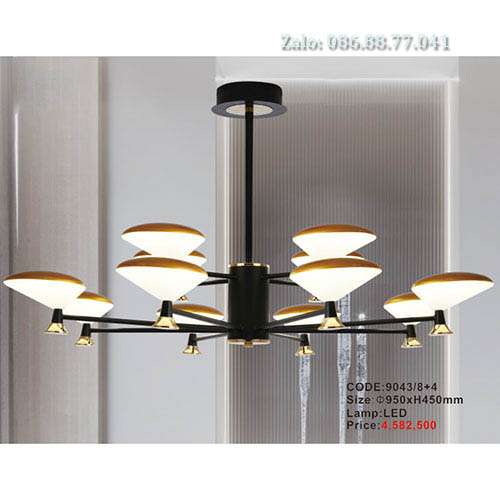 Đèn chùm led thả trần 9043/8+4 1 den-chum-led-tha-tran-9043-84