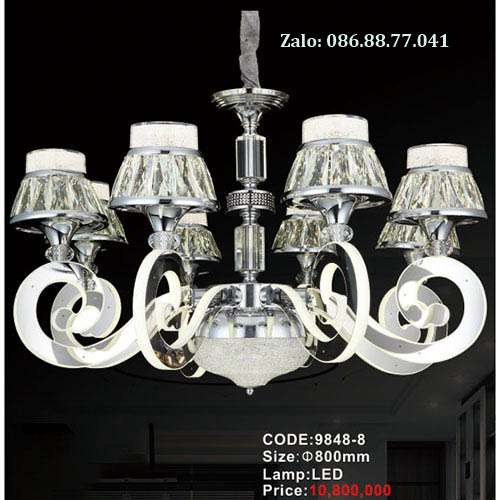 Đèn chùm led 9848-8 1 den-chum-led-9848-8