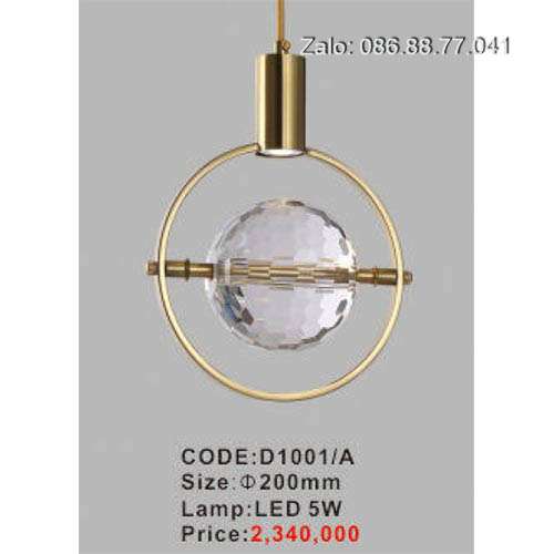 Đèn thả Led cao cấp D1001/B 2 den-tha-led-cao-cap-d1001-a