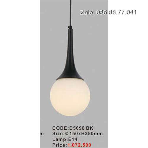 Đèn thả cao cấp D5698 BK 1 den-tha-cao-cap-d5698-bk