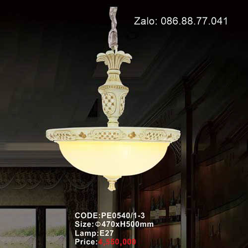 Đèn thả cổ điển PE0501/1-3 1 den-tha-co-dien-pe0540-1-3